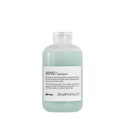 Davines MINU Shampoo | Color Retention Shampoo for Colored, Treated Hair | Protects &amp; Keeps Hair Bright, Shiny for Longer | 8.45 fl oz (Pack of 1)