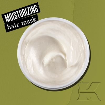 Kiehl's Olive Fruit Oil Deeply Reparative Hair Mask, Moisturizing Hair Treatment for Dry &amp; Damaged Hair, Restores Shine, with Avocado Oil &amp; Lemon Oil - 8.4 fl oz