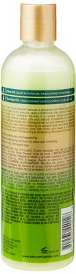 African Pride Olive Miracle 2-in-1 Shampoo and Conditioner, 12 Ounce