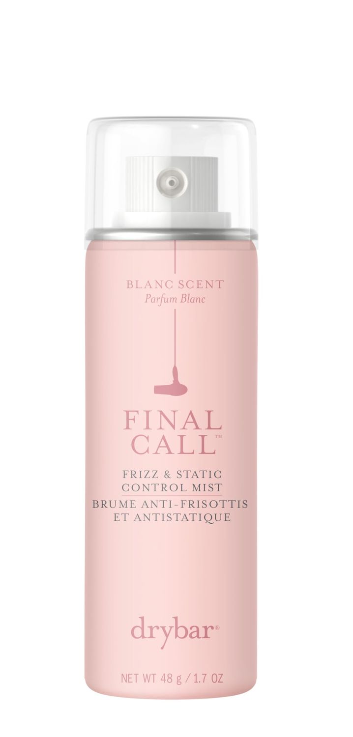 Drybar Final Call Frizz &amp; Static Control Mist Blanc Scent - Travel Size | Fights Frizz, Tames Flyaways to Maintain Smooth and Shiny Blowouts, 24 Hour Frizz Control &amp; 72 Hour Static Control
