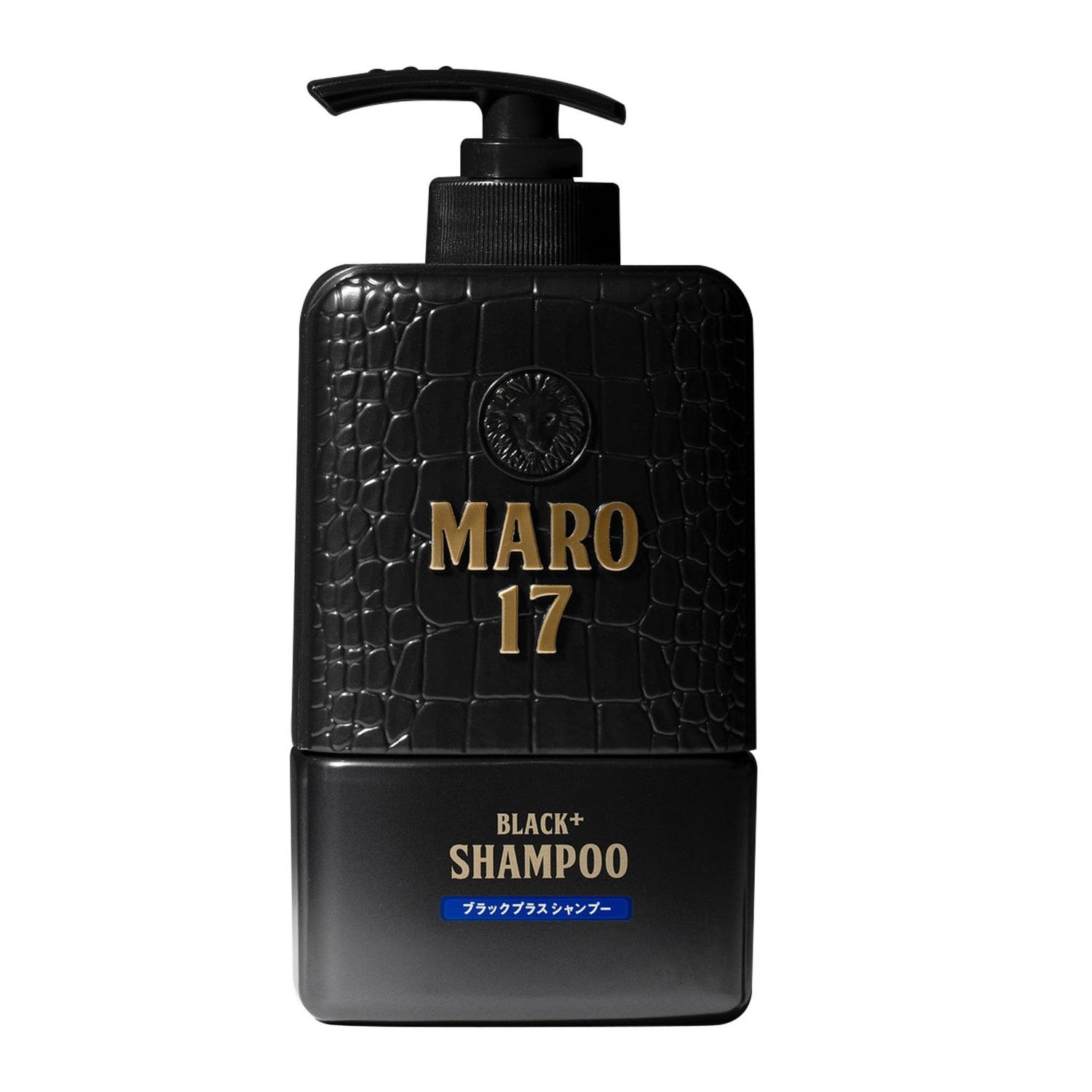 MARO17 Black+ Shampoo - Mens Shampoo for Gray Hair Reversal - Sulfate Free + DHT Blocker, Royal Jelly &amp; Collagen for Thicker, Darker Hair - Protects Follicles, Promotes Growth, &amp; Prevents Greying