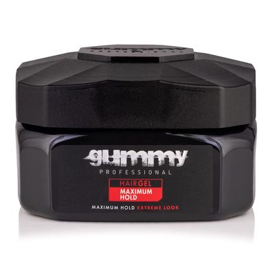 Gummy Maximum Hold &amp; Extreme Look Hair Styling Gel 7.43 fl.oz. - Alcohol Free 220ml