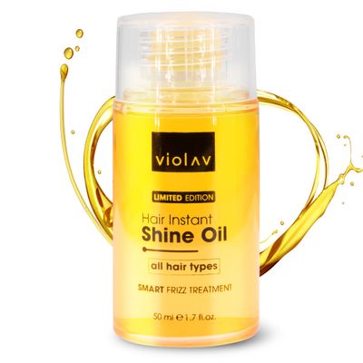 Hair Oil for Frizzy Hair | Hair Growth Oil, Heat Protectant, Instant Shine, Strong Care Serum for Split Ends &amp; Curls - Hair Perfume, Travel Size, Damaged, Dry Oils Curly Hair &amp; Anti Frizz Control