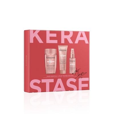 Krastase Chroma Absolu Discovery Set For Sensitive or Damaged Colored Hair - Restoring Shampoo, Conditioner, and Hair Mask - Protects and Preserves Color Vibrancy