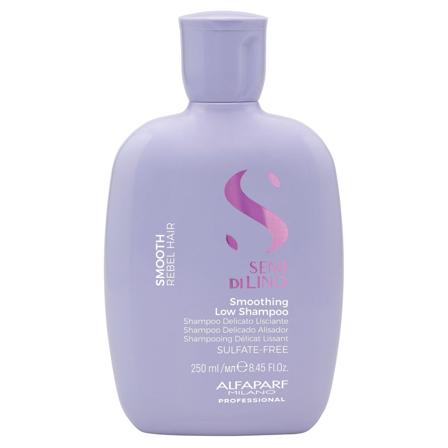 Alfaparf Milano Semi Di Lino Smoothing Sulfate Free Shampoo - Anti Frizz Hair Care &amp; Cleansing Shampoo to Revitalize Dry Hair &amp; Restore Shine (8.45 oz)