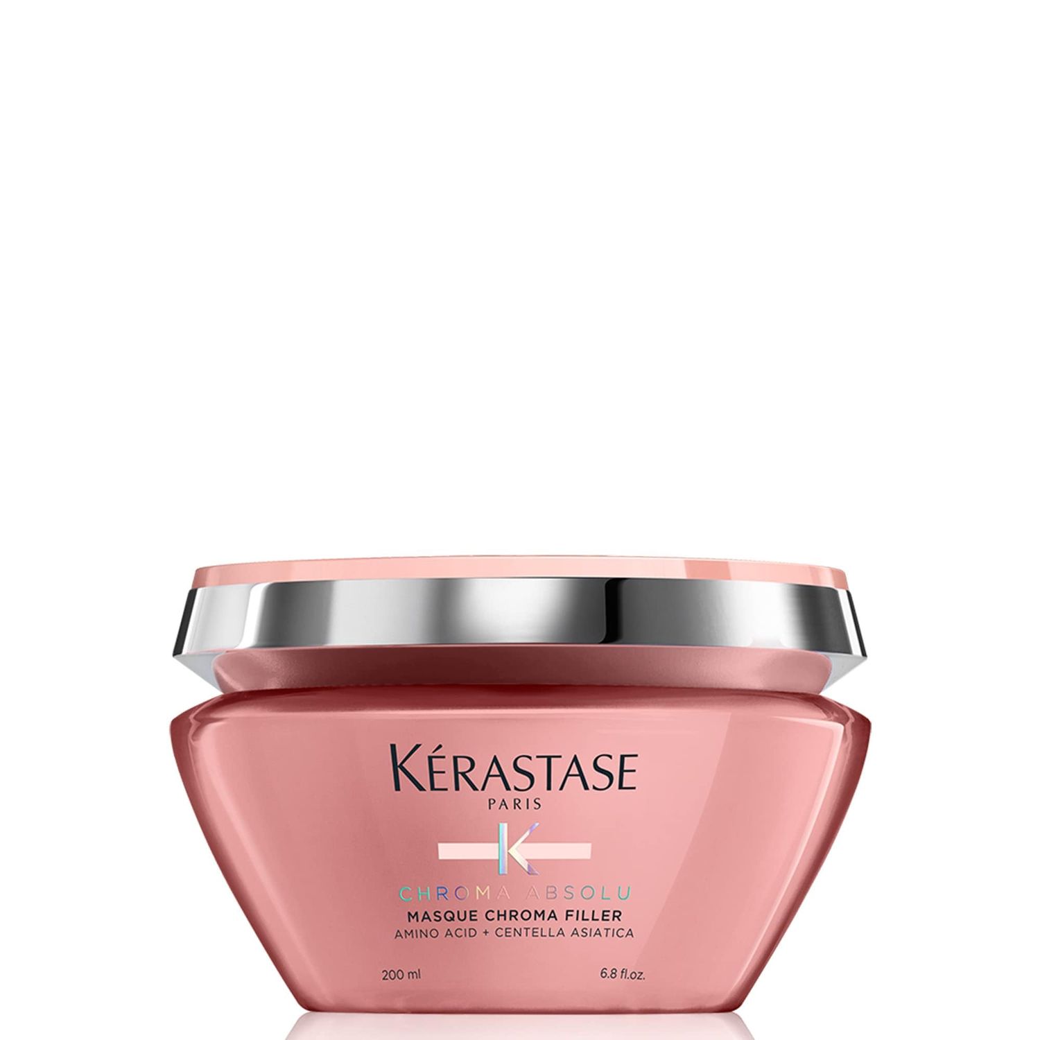 KRASTASE Chroma Absolute Anti-Porosity Deep-Filling Hair Mask for Damaged Color-Treated Hair, Strengthens and Hydrates with Lactic Acid, Chroma Filler, 6.8 Fl Oz
