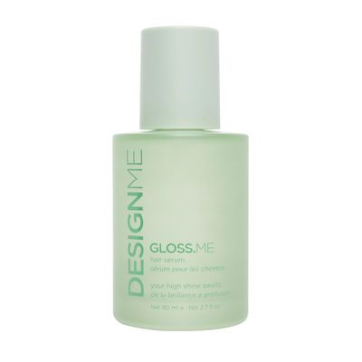 GLOSS.ME Hair Serum by DESIGNME | Anti Frizz Hair Serum for Women | Argan Hair Serum Adds Shine, Smoothness, &amp; Hydration | Paraben &amp; Sulfate Free Straight, Wavy, Coily, or Curly Hair Serum, (2.5 Oz)