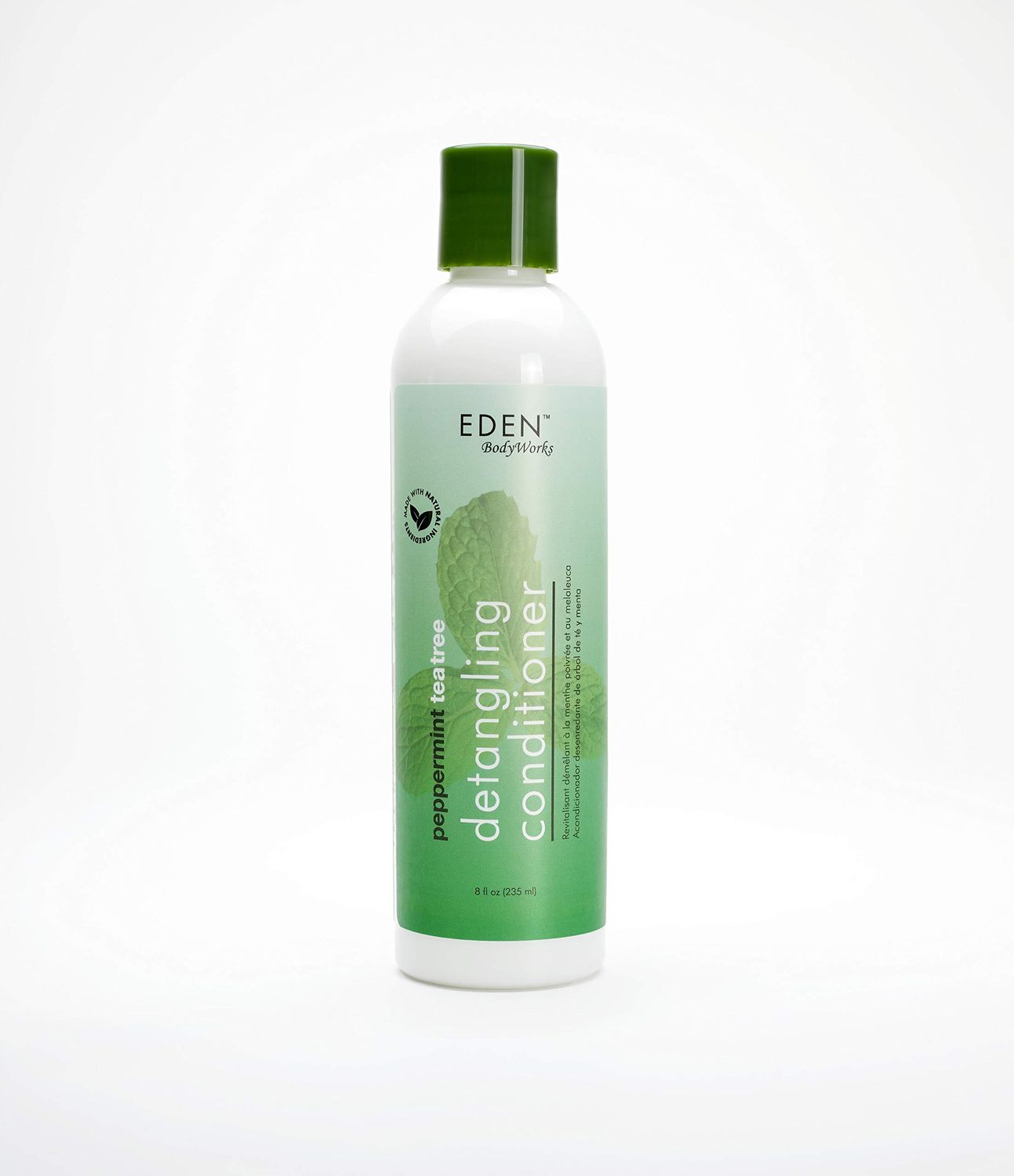 EDEN BodyWorks Peppermint Tea Tree Conditioner | 8 oz | Refresh &amp; Soothe Scalp, Moisturize &amp; Detangle Hair - Packaging May Vary