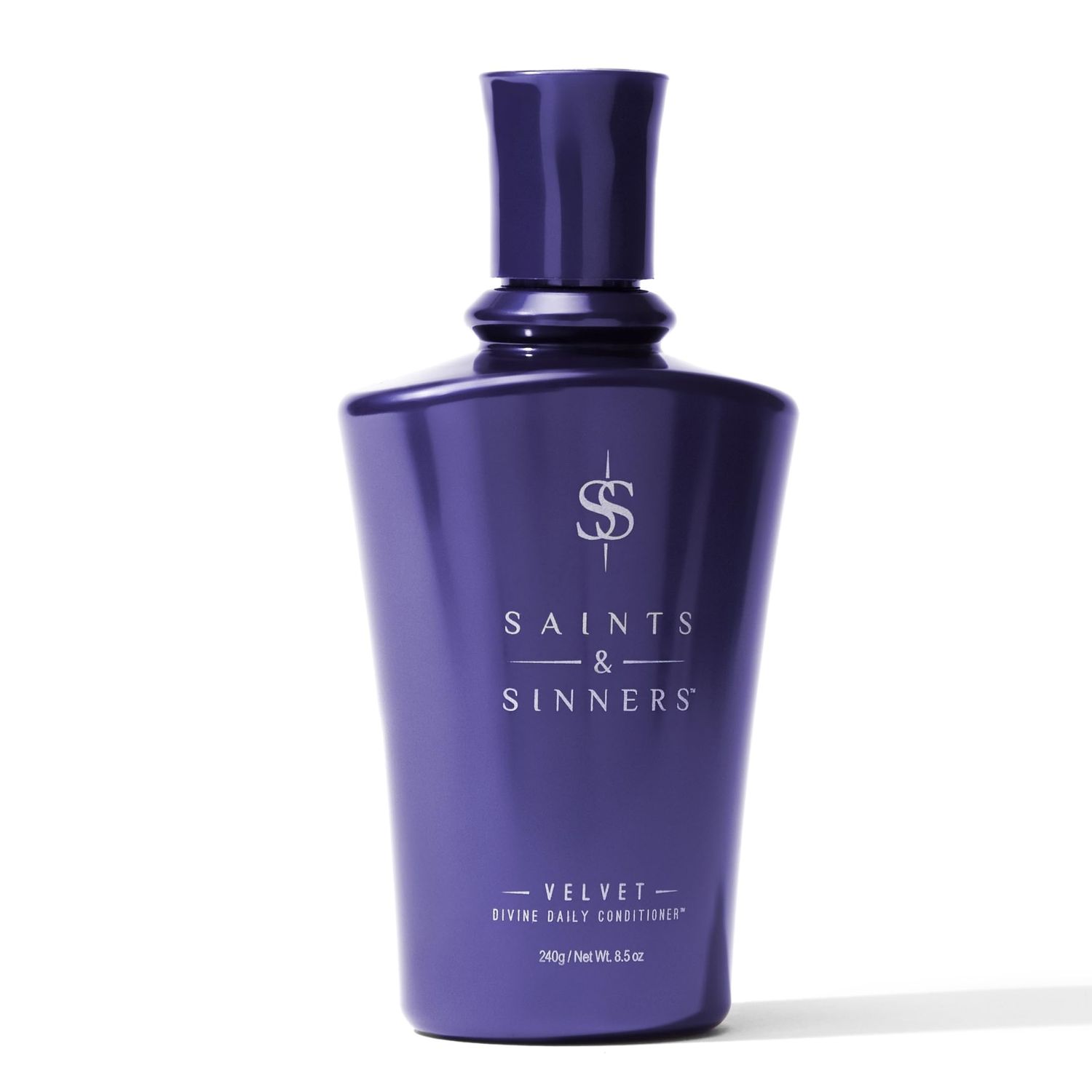 Saints &amp; Sinners Velvet Divine Daily Conditioner for Dry, Moisture-Starved, Damaged Hair - Repair, Strengthen, Detangle &amp; Eliminate Frizz.