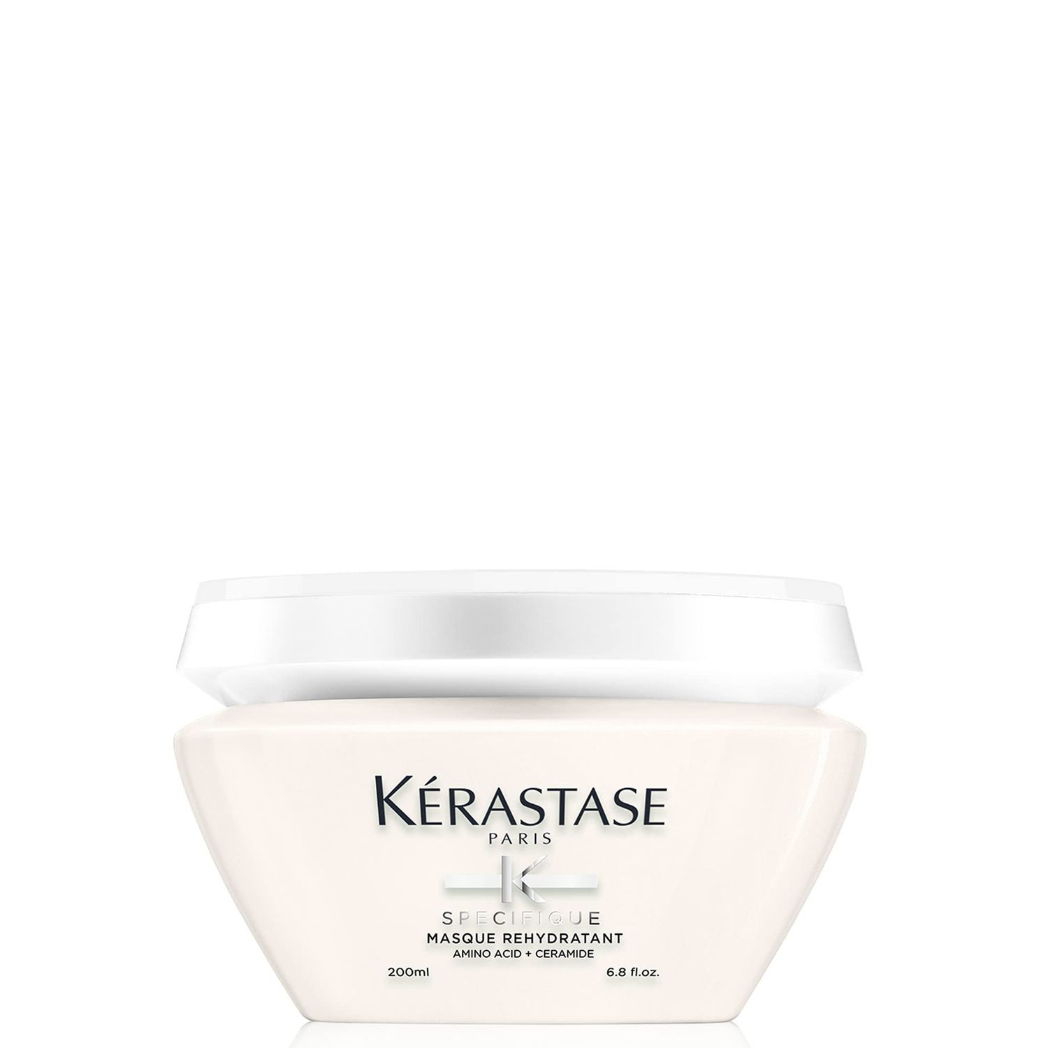 KRASTASE Specifique Rehydratant Hair Mask, Intense Rehydrating Gel-Masque for Dry Ends, Rebalances Hair&#39;s Hydration with Ceramides and Amino Acid for Sensitive &amp; Dry Hair