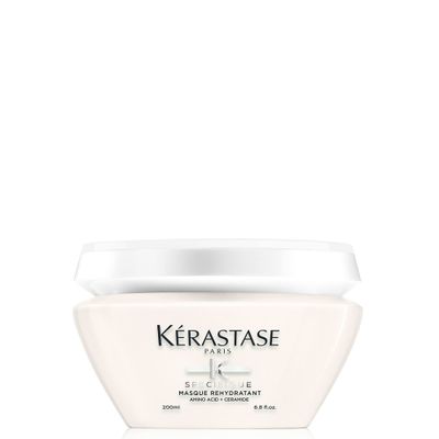 KRASTASE Specifique Rehydratant Hair Mask, Intense Rehydrating Gel-Masque for Dry Ends, Rebalances Hair&#39;s Hydration with Ceramides and Amino Acid for Sensitive &amp; Dry Hair