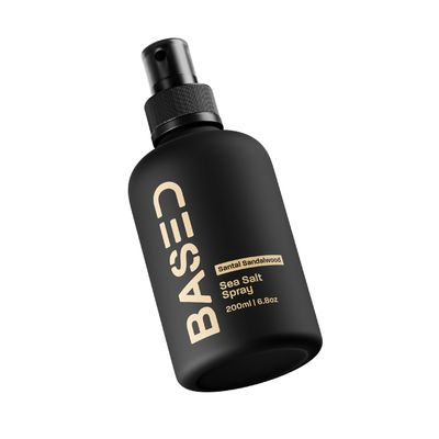Based Bodyworks Sea Salt Spray, Natural Finish Sea Salt Spray for Hair, Volumizes &amp; Texturizes, Infused with Kelp &amp; Vitamin B5, Light &amp; Non-Greasy, Paraben, Sulfate, Phthalate Free, 6.8 oz (Pack of 1)
