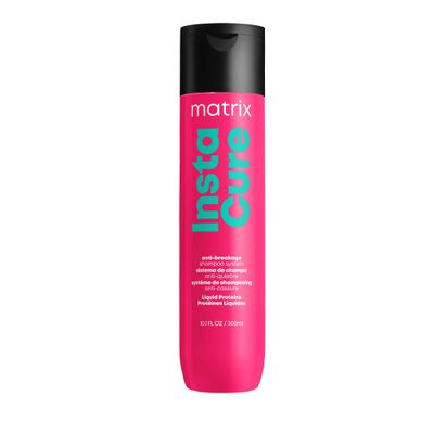 Matrix Instacure Anti-Breakage Shampoo | Repairs, Balances &amp; Strengthens Hair | Reduces &amp; Prevents Breakage &amp; Frizz | For Dry, Damaged &amp; Brittle Hair | Packaging May Vary | 10.1 Fl. Oz. | Vegan