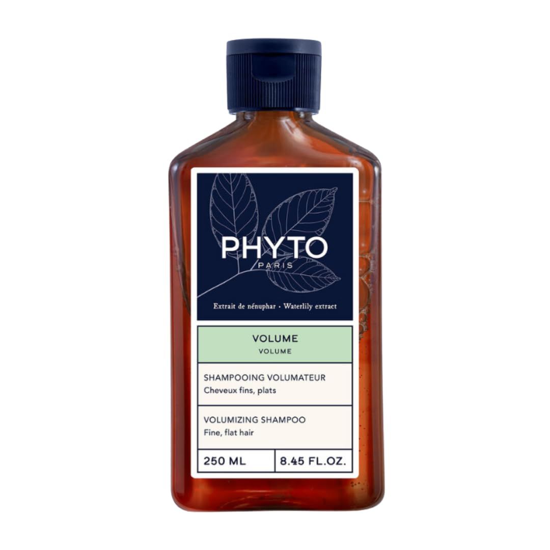 PHYTO VOLUME Volumizing Shampoo, Lightweight, For Fine Hair and Thin Hair, Instant Volume, 8.45 fl. oz