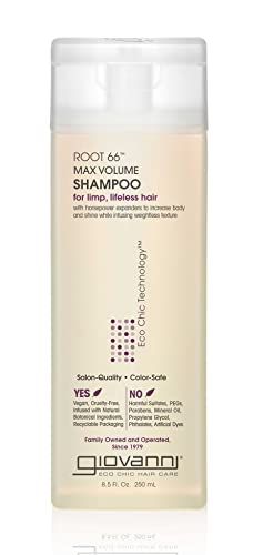 Giovanni Root 66 Max Volume Shampoo, 8.5 Fluid Ounce