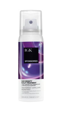 IGK Sponsored - Scalp Treatment for Hair Growth - Hair Thickening Serum for Women - Promotes Fuller, Thicker Hair - Scalp Serum for Hair Density and Thinning - 2.1oz