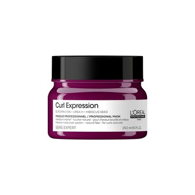 L&#39;Oreal Professionnel Curl Expression Mask | Moisturizes and Pre-Detangles | Adds Shine | For Curly and Coily Hair Types | Paraben Free | 8.5 Fl. Oz.