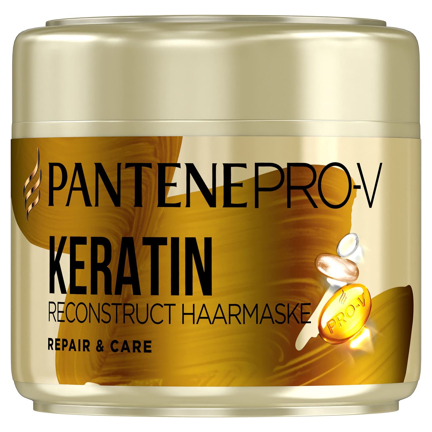 Pantene Pro-V Keratin Reconstruct Hair Mask for Dry, Damaged Hair - 300ml, Shine Care