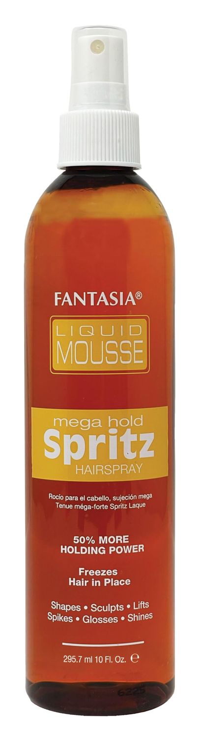 Fantasia Liquid Mousse Spritz Hair Spray Mega Hold 10.0 Fl Oz (Pack of 1)