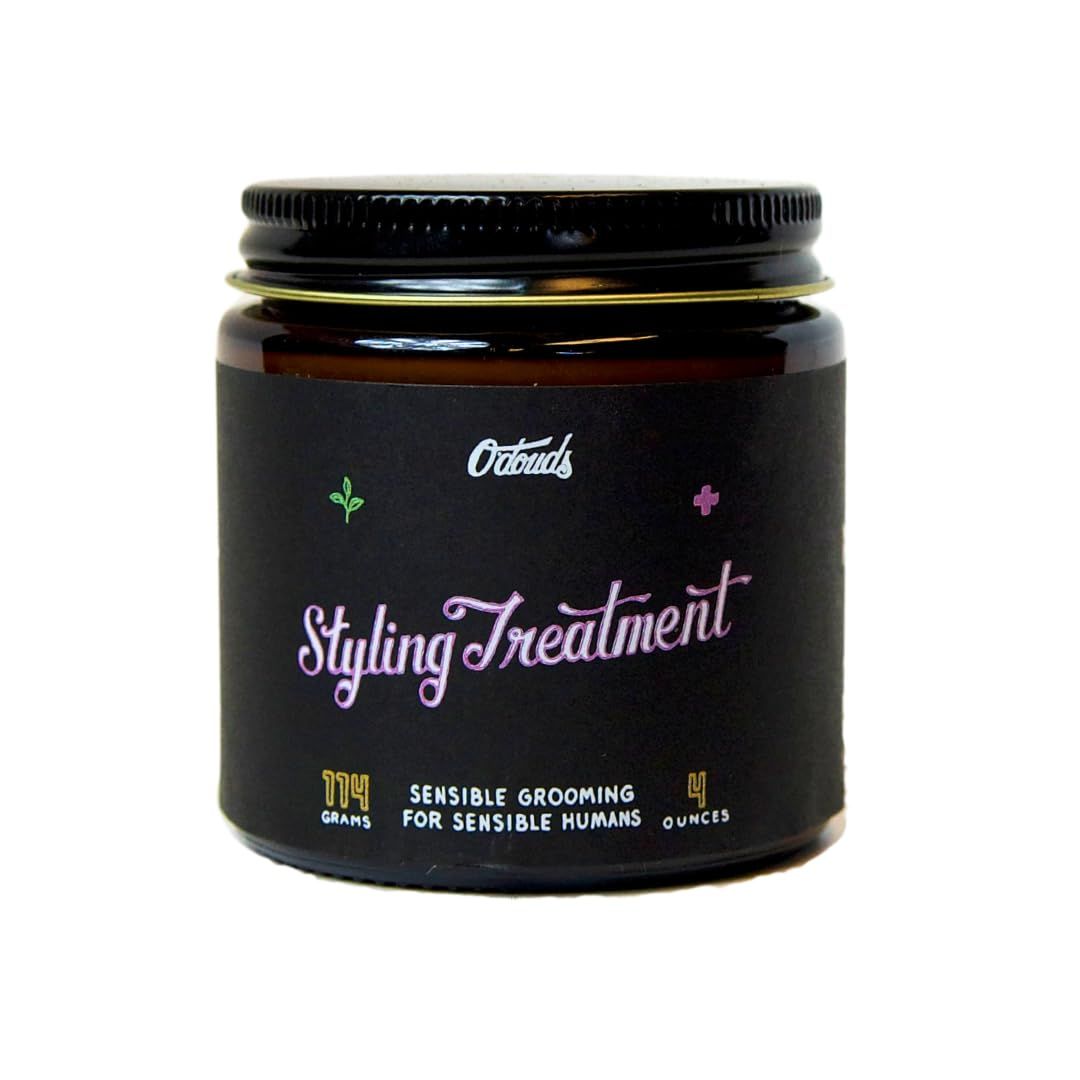 O&#39;Douds Styling Treatment Hair Cream - Texturizing Cream - Medium Hold, Natural Shine - Manageable, Relaxed, Textured &amp; Natural Styles - Lavender &amp; Peppermint Scent, 4 oz