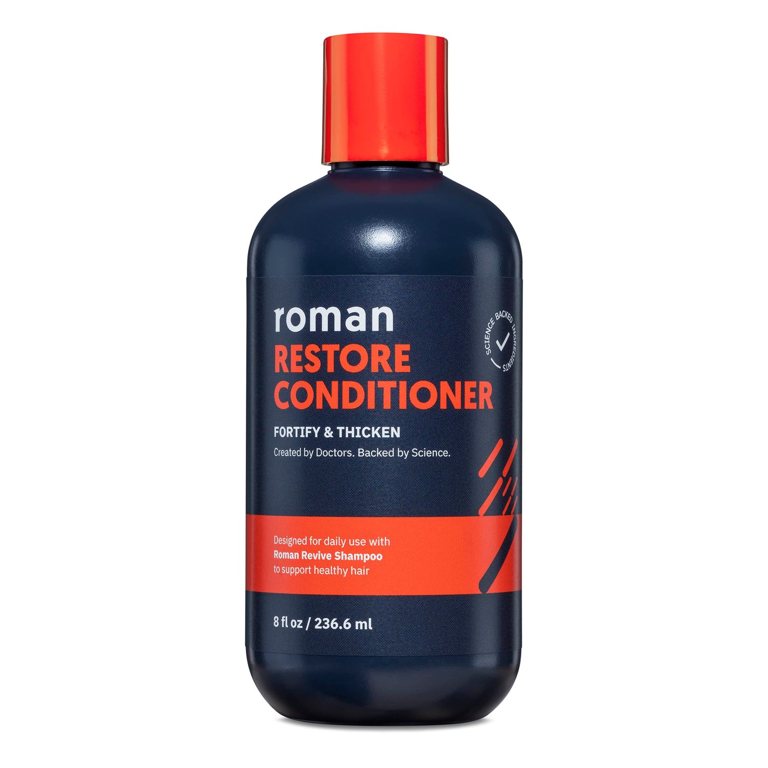 ROMAN Men&#39;s Restore Conditioner with Ingredients to Fortify and Moisturize Hair | With Plant Proteins, Coconut Oil, and Shea Butter | Made Without Parabens or Phthalates | 8 fl oz