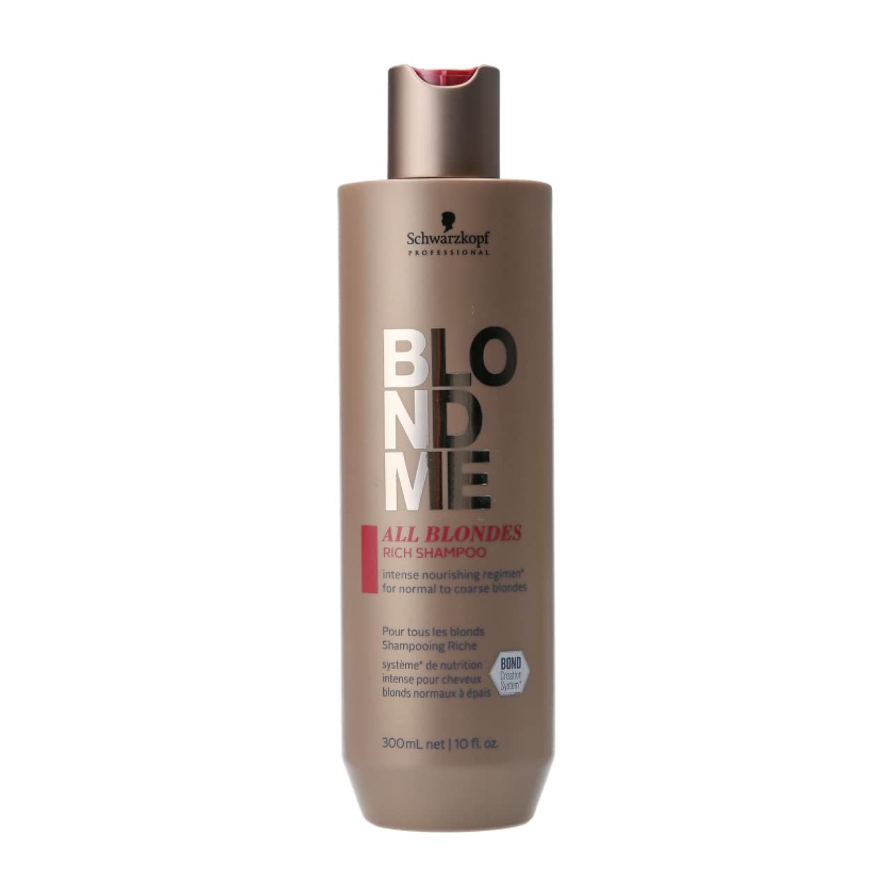 BLONDME All Blondes Rich Shampoo - Nourishing and Hydrating Rich Regimen - Moisturizing Shampoo for Normal to Coarse Color Treated and Natural Blonde Hair