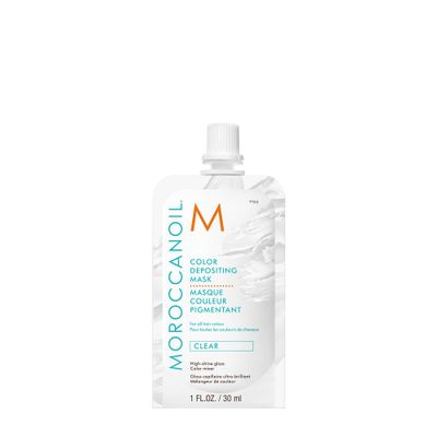 Moroccanoil High Shine Gloss Mask - Color Depositing Mask Clear, 1 Fl. Oz