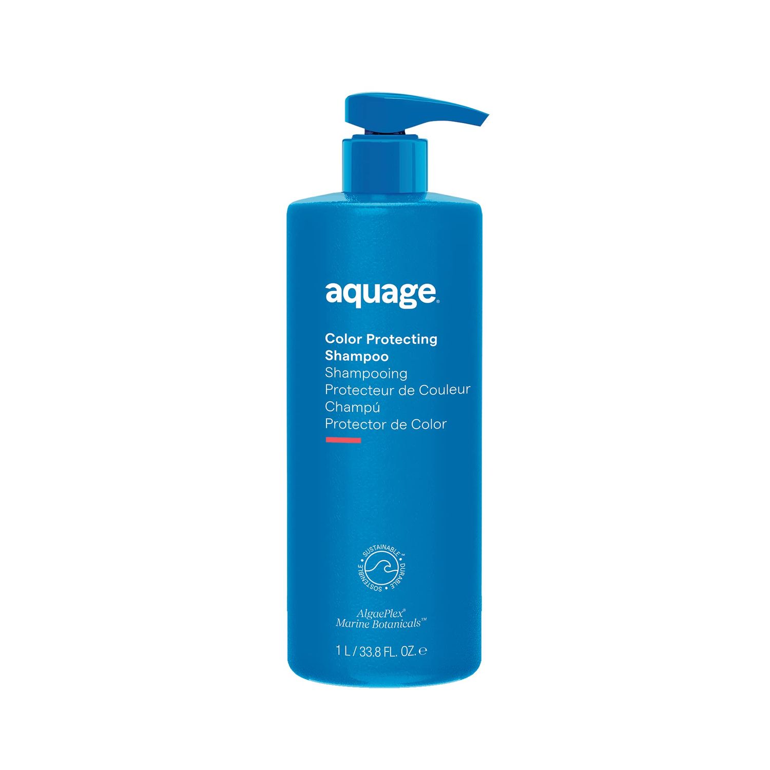 Aquage Color Protecting Shampoo, Nourishing Marine Botanicals to Seal In Color and Provide Gentle Cleansing, 33.8 oz.