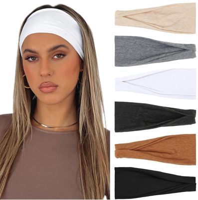 AKTVSHOW Headbands for Women Non-Slip Head Band for Womens Hair Wide Thick Sweat Hair Bands, Trendy Hair Accessories for Women&#39;s Yoga, Workout, and Fashion