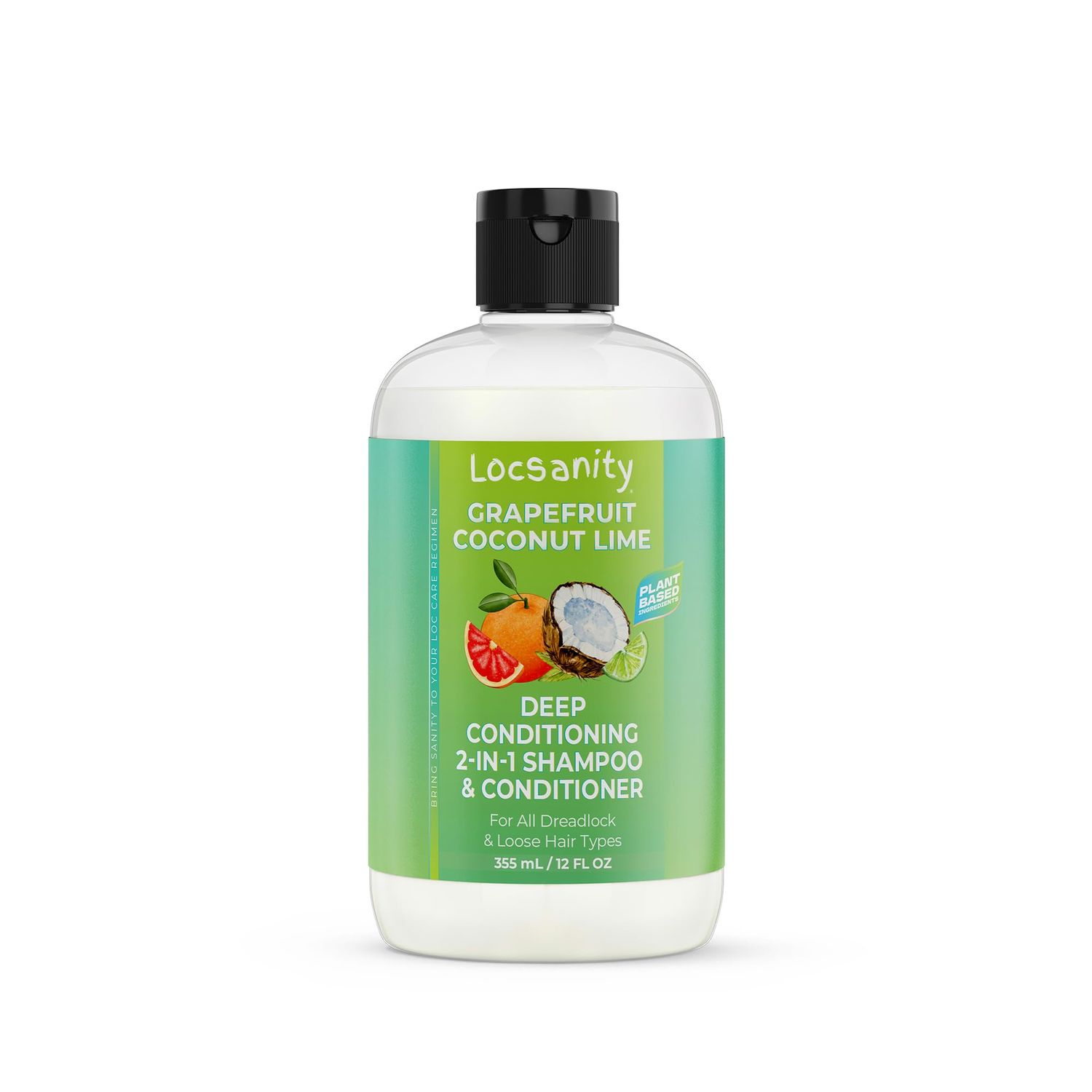Locsanity Grapefruit Coconut &amp; Lime Moisturizing and Nourishing Shampoo