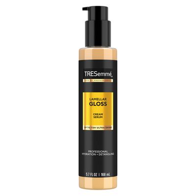 TRESemm Hydrating &amp; Detangling Cream Serum Lamellar Gloss Ultra Shine Up to 72H 5.7 Fl Oz