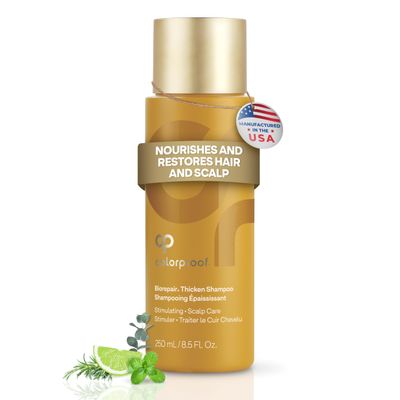 ColorProof Biorepair Thicken Shampoo for Color Treated Hair 8.5 Fl. Oz. Thickening Shampoo for Fine Hair w/Fresh Lime, Eucalyptus, Mint Leaf &amp; Rosemary Scent