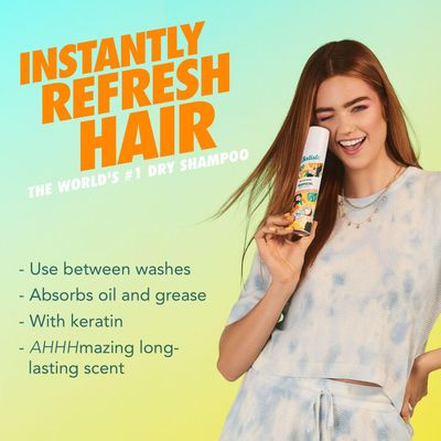 Batiste Tropical Dry Shampoo, Waterless Shampoo, 3.81oz 3 pack