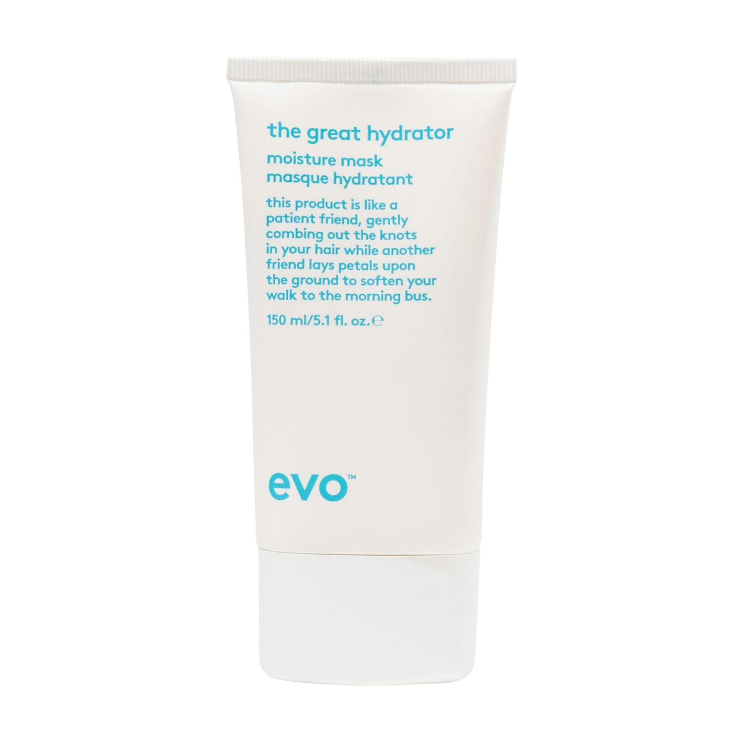 EVO The Great Hydrator Moisture Hair Mask - Moisturise, Add Softness &amp; Shine, Nourishing &amp; Hydrating Treatment for Dry Hair - 150ml / 5.1fl.oz