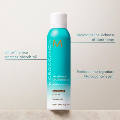 Moroccanoil Dry Shampoo Dark Tones, 5.4 Fl. Oz.