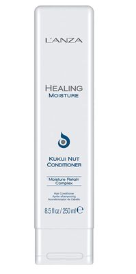 L&#39;ANZA Healing Moisture Kukui Nut Conditioner, Renews Strength, Replenishes Moisture, for a Perfect Silky Look,Suitable for All Hair Types (8.5 Fl Oz)