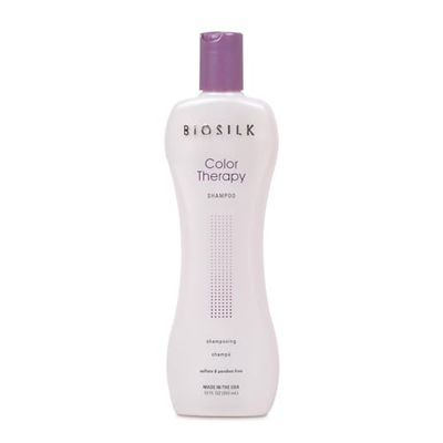 BioSilk Color Therapy Shampoo, Gently Cleanses Without Stripping Hair Color, Color Protection While Cleansing, Sulfate, Paraben &amp; Cruelty-Free, 12 Oz