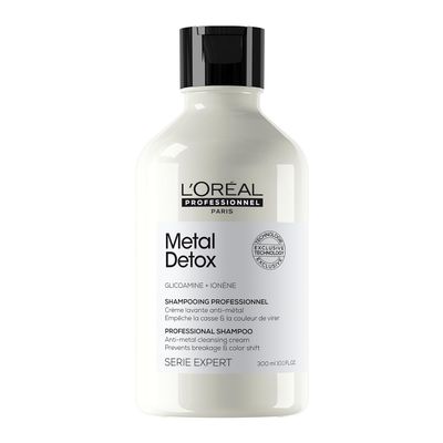 LOreal Professionnel Metal Detox Shampoo - Sulfate-Free Anti-Breakage Shampoo For Damaged or Color-Treated Hair, Detoxifies, Prevents Damage &amp; Prolongs Hair Color