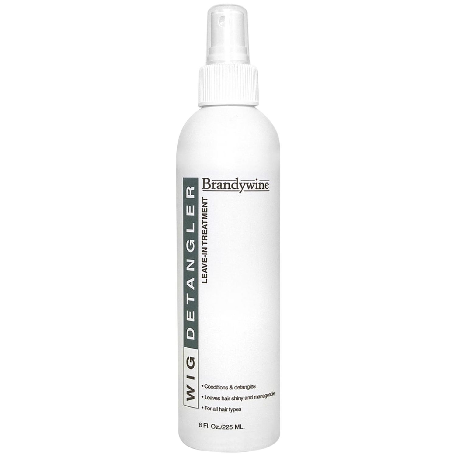 Brandywine Wig Detangler Spray - Leave-In Conditioner for Synthetic &amp; Human Hair Wigs, 8oz