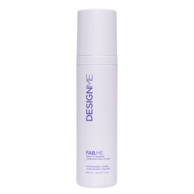 Design.Me FAB.ME Leave-In Conditioner Spray | Detangles, Hydrates, and Controls Frizz | Heat Protector &amp; Reduces Blow Dry Time | Adds Shine, is Color Safe and Ideal for Styling All Hair Types