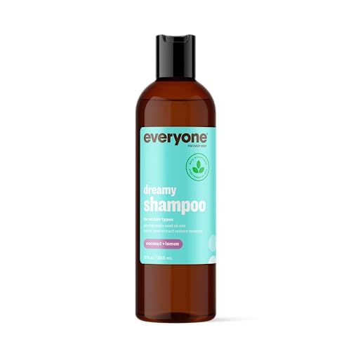 Everyone Hair Care Dreamy Shampoo - Coconut + Lemon, 12 fl oz Bottle, Gentle Cleansing &amp; Moisturizing Hair Shampoo, Sulfate Free &amp; Paraben Free