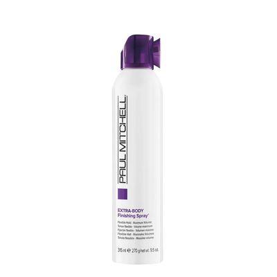 Paul Mitchell Extra-Body Finishing Spray, Flexible Hold, Maximum Volume, For Fine Hair, 9.5 oz.