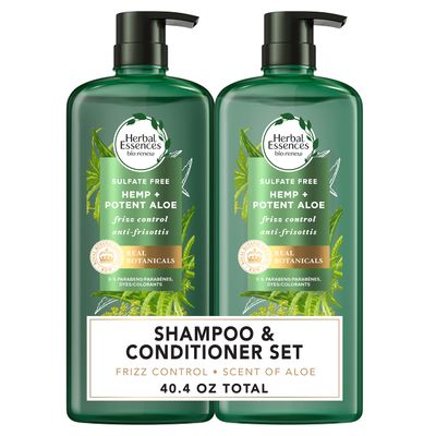Herbal Essences bio:renew Potent Aloe + Hemp Shampoo and Conditioner Bundle