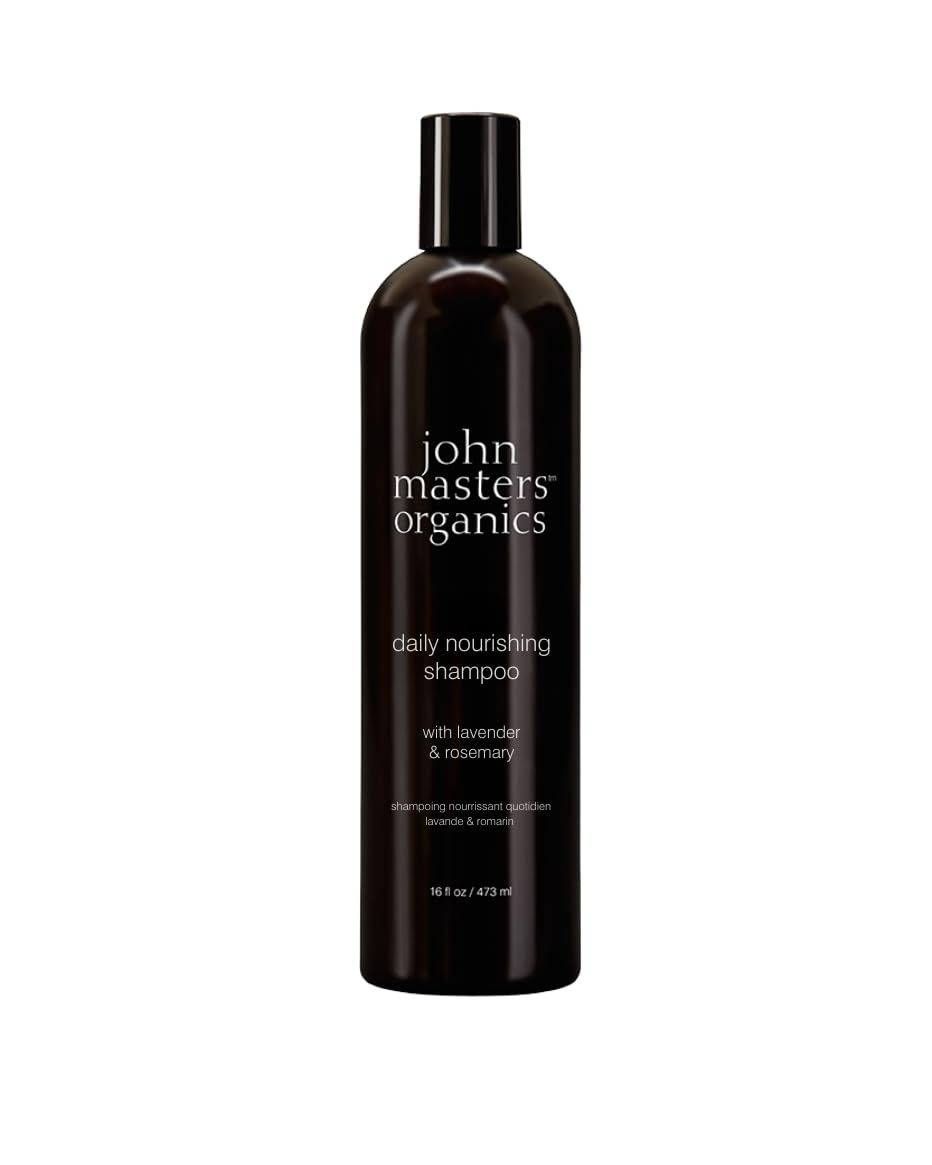 John Masters Organics | Daily Nourishing Shampoo with Lavender &amp; Rosemary | USDA Organic | Purify Scalp | Sulfate Free | Clean Haircare 16 oz.