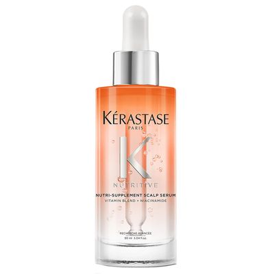 Krastase Nutritive, Hydrating Scalp Serum for Dry Hair, With Niacinamide and Vitamins, Moisturising and Revitalising, Fast Absorbing and Non Greasy, Nutri-Supplement, 90 ml