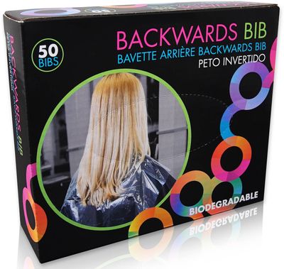 Framar Backwards Bib - 50 Bibs (Protects chairs, capes and clients)