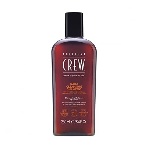 Men&#39;s Shampoo by American Crew, Moisturizing Shampoo for Oily Hair, 8.45 Fl Oz