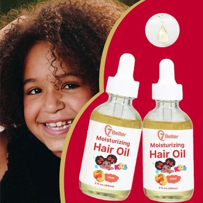 Natural Baby Kids Hair Care Products - Extra Strength Growing &amp; Nourishing Serum with Black Seed Oil for Powerful Thick, Full Hair Growth