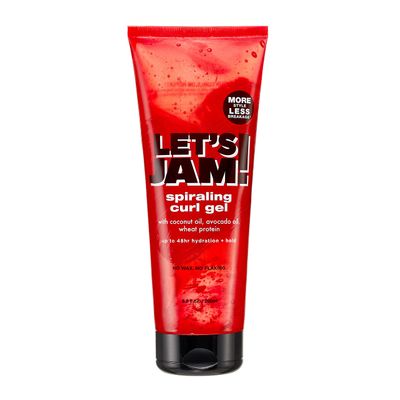Softsheen Carson Lets Jam! Spiraling Curl Gel, Anti-Breakage Hair Care for 48HR Hydration and Hold for Curly Hair, 6.8 Fl Oz