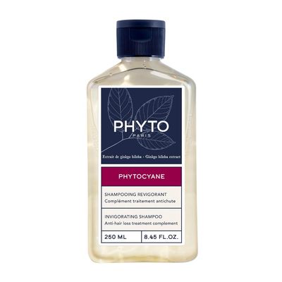 PHYTO|PHYTOCYANE - Thinning Hair Shampoo for Men &amp; Women|Revitalizing Formula with Ginkgo Biloba B Vitamins &amp; Rosemary | Promotes Thicker &amp; Stronger Hair|250ml